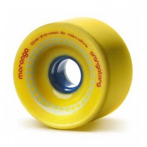 Orangatang Moronga 72.5mm 86a Yellow longboard wheels